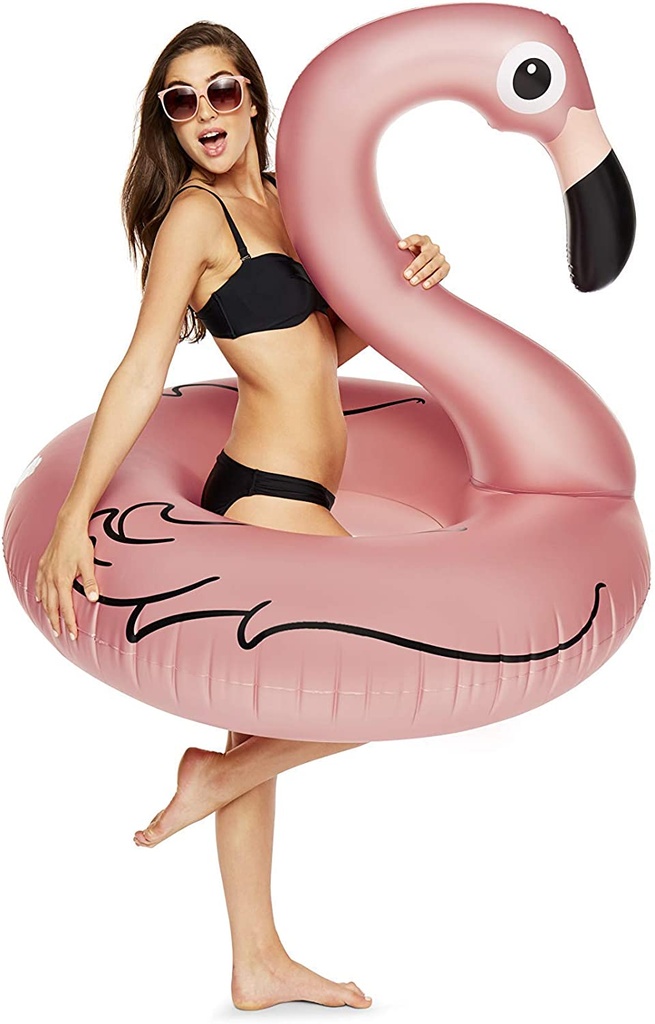 FLOTADOR EN FORMA DE FLAMENCO PARA PISCINA GRANDE P-42FLAMENCO