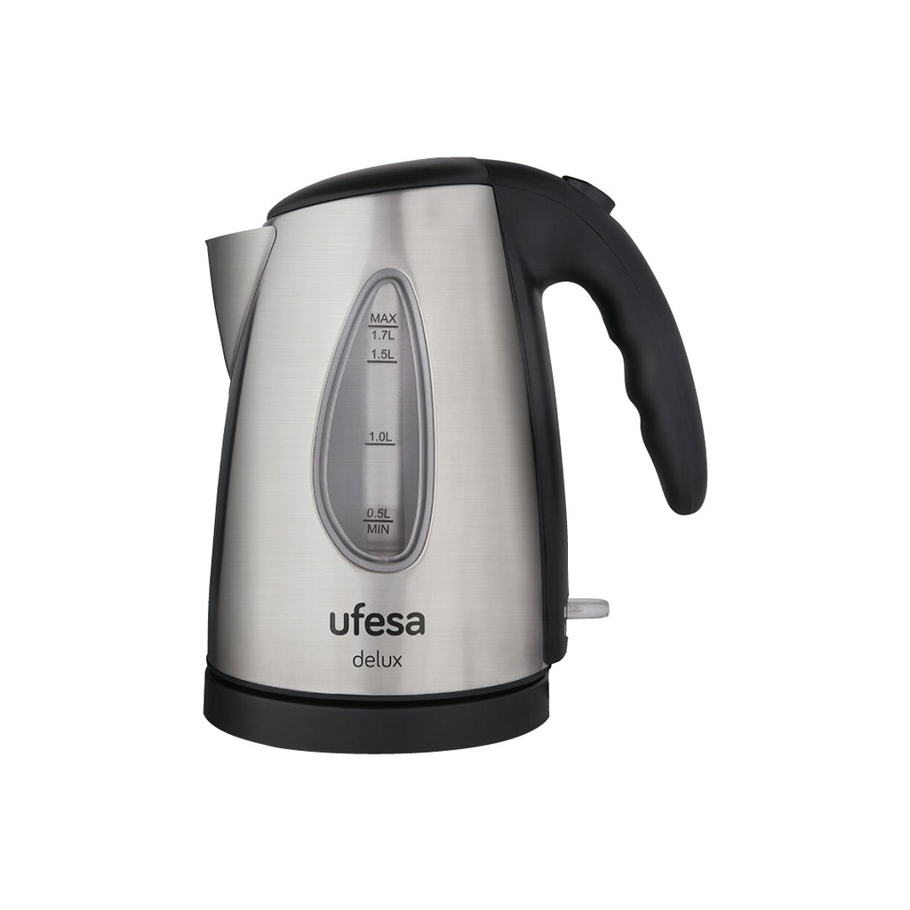 HERVIDOR DE AGUA UFESA 1.7L. 2200W. ACERO INOX P-HA7910