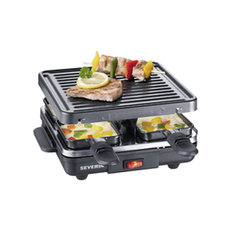 [I-17446] RACLETTERA SEVERIN 600W. 4 PLATILLOS P-RG2686